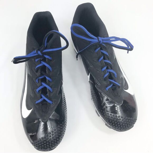 Nike Vapor Fast flex Black White Baseball Cleat Sneaker Shoes - Picture 1 of 12